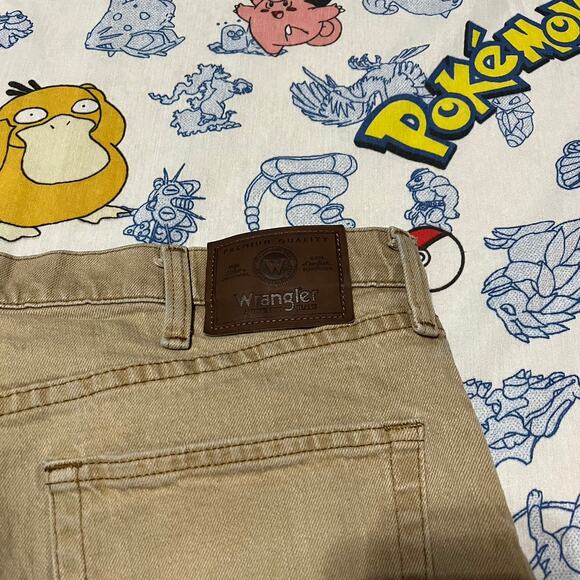 Vintage 2000s Wrangler Sandstone Regular Fit Jeans 36x30 - Picture 3 of 4
